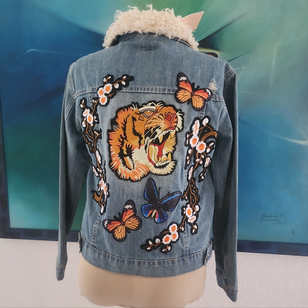 MINKPINK | Into The Wild Denim Jacket